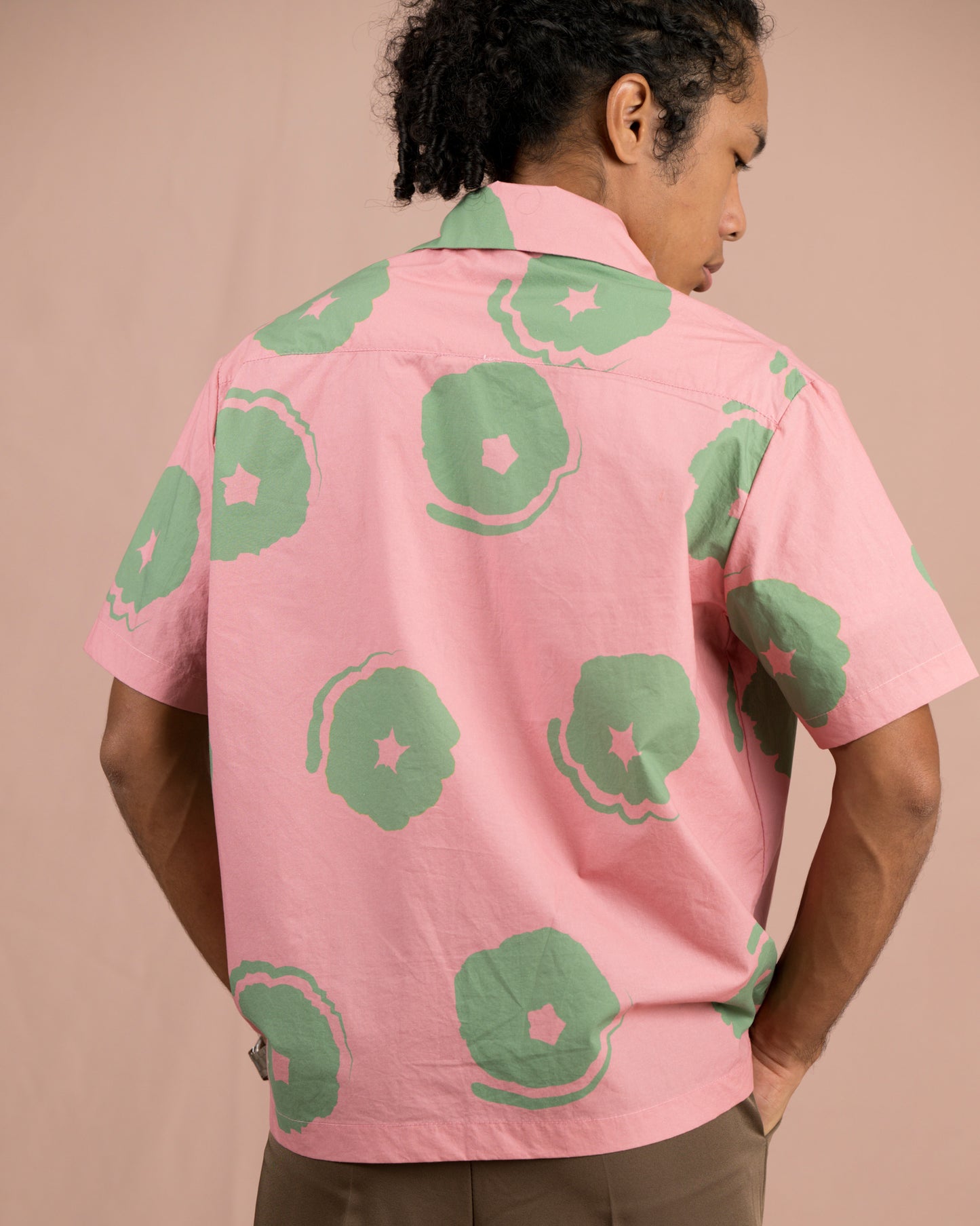 Pink Hollyhock Shirt